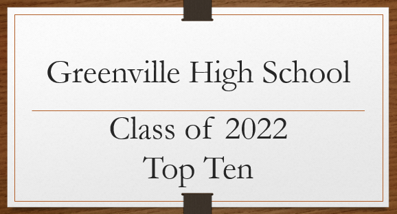 Greenville High School Top Ten