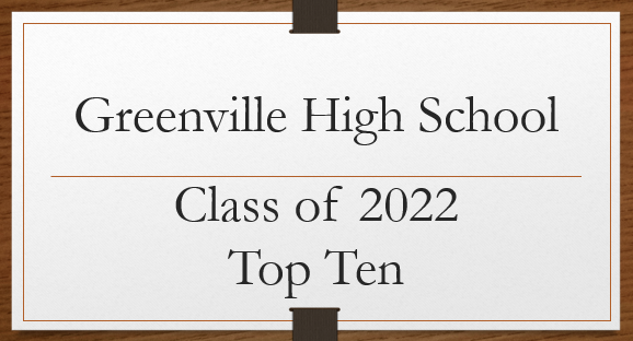 Class of 2022 Top Ten | Greenville Central School District