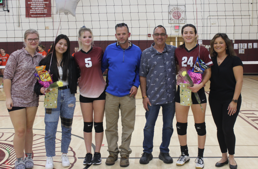 volleyball senior recognition