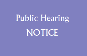 20-21 District-Wide School Safety Plan and Code of Conduct Hearings