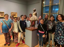 MS Students visit Clark Museum