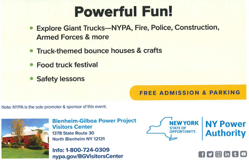 NY Power Authority Flyer