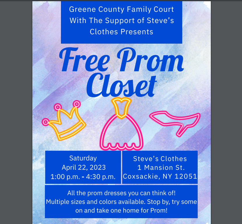 free prom closet