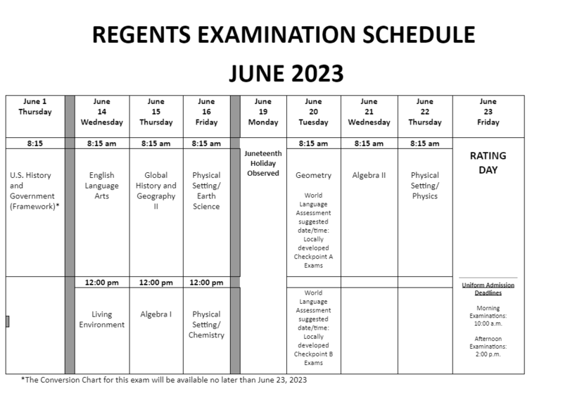 Regent Schedule June 2025 26 Jojo Marthe